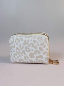 豹纹图案小钱包卡包 轻巧时尚优雅短款钱包卡包 超薄PU皮革拉链图案 轻巧便携 大容量收纳防盗刷卡身份证小钱包零钱包口袋钱包 情侣礼物 女生和学生的生日礼物 卡包 卡包 钱包 名片包 信用卡包 卡包 女士 女士钱包 迷你钱包 零钱包 钱包 卡包 - 彩色 - 查看 12