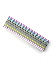 6Pcs/Set Professional Nail Files And Buffers Set For Acrylic Gel Nail And Natural Nail Double Sided Emery Boards Nail File And Buffer Washable Nail Buffer File Polisher 100/150/180/220/240/280/1000/4000 Grit