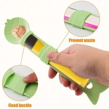 New Convenient Cat Stick Can Masher, Squeezer Tool, Cat Treats & Wet Food Dispenser - Multicolor - View 4