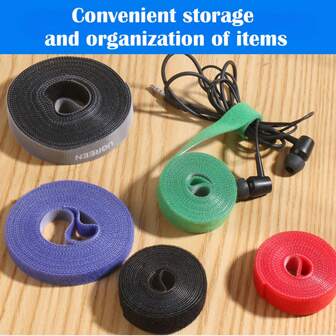 背对背钩环户外迷你花园植物枝条绑扎带、电缆整理器