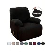 Stretch Recliner Slipcover, Couch Cover, Sofa Cover, Furniture Chair Slipcovers - Màu nâu - Xem 7