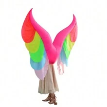 Inflatable Wings Costume Blow Up Wing Suit Fancy Limb Dress For Cosplay Party Christmas