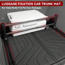 2024 Model 3 Floor Mat With Door Sill Protector 6PCS Full Cover For Tesla, Trunk Mats, And Luggage Racks. The Tesla Floor Mat Set Is Suitable For (Model 3)3D Cutting, Dirt Resistant, Wear-Resistant - 6 件裝 - 查看 5