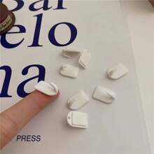 10pcs Mini Self-Adhesive Hooks, No-Drill Sticky Wall Hooks For Bathroom, Kitchen - Multicolor - View 8