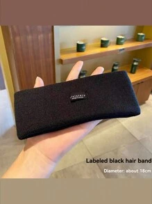 1pc Practical & Fashionable Headband, Suitable For Home, Yoga, Sports, Cycling, Everyday Workout, Minimalist & Classic Design,Hair Accessories,Turban Headband, Sweatband, Hairband Fall Winter Hair Band For Vacation Outfits Woman Elegant Scarf Women Bandanas Soft Headwrap