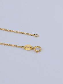 1pc Natural Pearl Pendant 14-15mm, Original Design - Purple - View 4