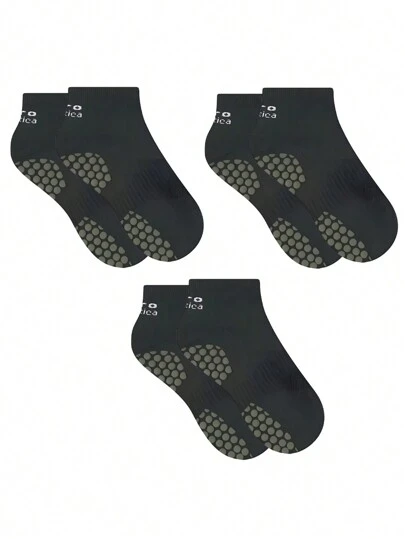 3 Pares De Meias Hidroginastica Antiderrapante Selene