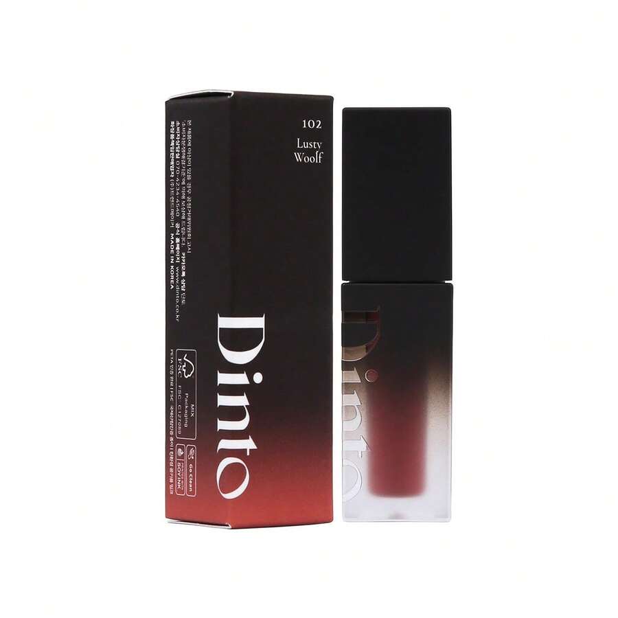 Dinto Vegan Glowy Lip Tint #102 Lusty Woolf - #102 精力旺盛的伍爾夫 - 查看 1