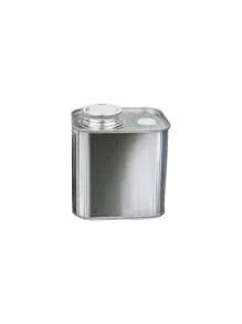 1pc Coffee Container With One-Way Valve, Tin Square Airtight Metal Canister For Nuts, Tea, Food Storage - Multicolor - View 3