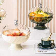 L Creative Fruit Bowl With Lid - Multicolor - View 4