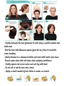 SALLYWELL Lace Front Wigs Straight Hair Glueless Lace Wigs Synthetic Long Silk Straight Natural Wig Heat Resistant Fiber Dark Root Ombre Red Colorful Wig 24 Inches - 紅色 - 查看 11