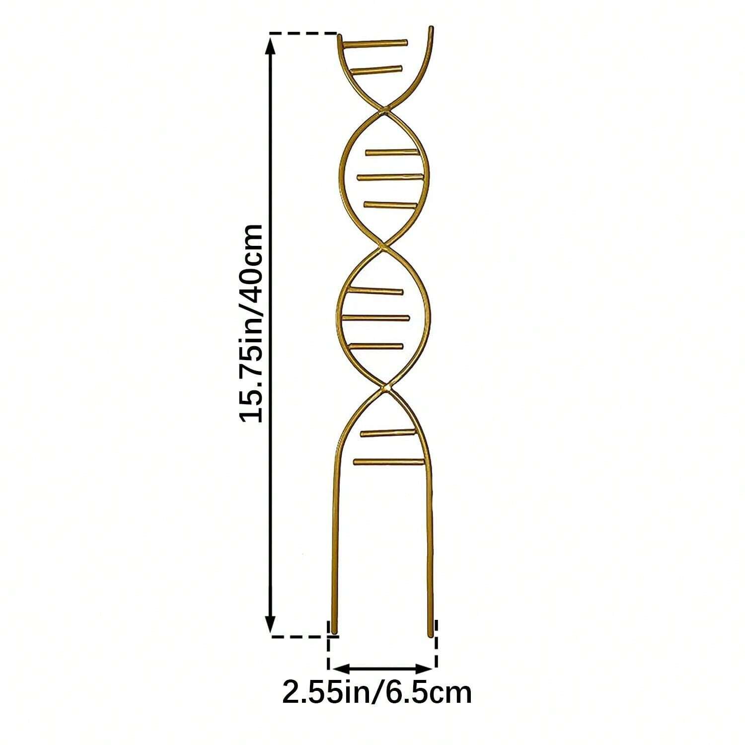Curated visual reference: Twisted Metal Trellis Reference: 1 Pack Golden Metal Vine Trellis For Indoor Outdoor Plants