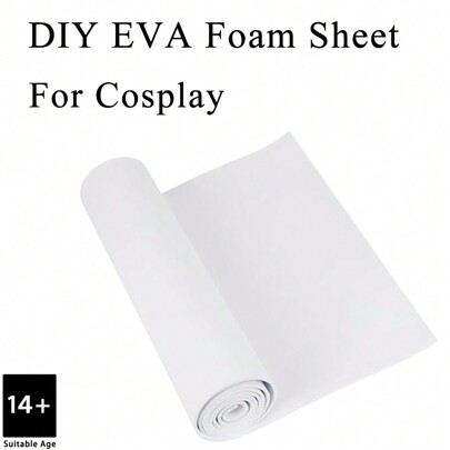 50 X 200 CM  EVA Foam Roll Sponge Paper DIY Cosplay Foam Sheet  Pliable & Elastic For Craft Projects Costume Cosplay