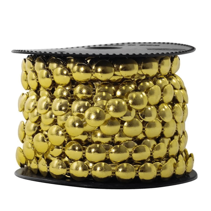 Half Pearl In Roll 4/6mm -C/30m -8/10mm 16.5mts - 金色 - 查看 1