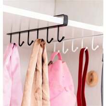 Metal Cup Holder Mugs Utensils In General To Hang In The Cabinet - màu đen - Xem 4