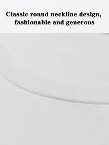 [Customized] Boyfriend Style Men's Sports Suit, Upload Image For Personalized Boyfriend Style Men's Sports Tracksuit, Running Workout Casual Outfit, Team Memorial, Family Gathering, Moisture-Wicking, Lightweight, Breathable, Quick-Drying T-Shirt & Shorts Set - White - View 6