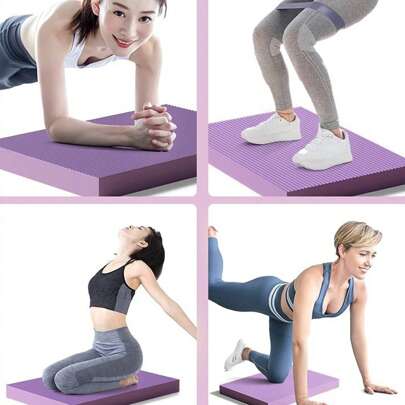 peipo Durable Elastic Pad Extra Thick Non-Slip Balance Pad High Elastic NBR Foam Mat For Stability Training Yoga Pilates