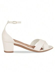 Takata Women Heeled Sandals - Màu be - Xem 6