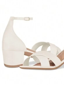 Takata Women Heeled Sandals - Màu be - Xem 7