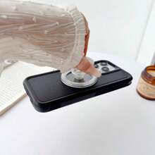 Korean Cute 3D Crystal Cartoon Magnetic Holder Grip Tok Griptok Phone Stand Holder Support Compatible With Iphone For Pad Magsafe Smart Tok - Multicolor - View 6