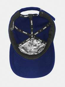 Beetle Adjustable Strapback Curved Brim Cap - 藏蓝色 - 查看 2
