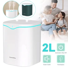 2L Essential Oil Aroma Diffuser Aromatherapy Ultrasonic Humidifier Air Purifier - White - View 9