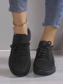 女士时尚波西米亚风格超轻高弹透气休闲运动鞋