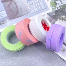 5pcs 4mm Breathable & Allergy-Free & Easy Peel-Off Eyelash Extension Tape With Micro Holes For Eye Lift - Multicolor - View 1