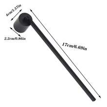 Stainless Steel Candle Accessory Set,Candle Wick Trimmer Cutter+Candle Snuffer Extinguisher+Wick Dipper+Storage Tray+Gift Package For Candle Lover (Multicolor) The Product Has Some Scratches &Chromatic Aberration - Multicolor - View 22