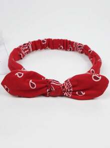 1pc Print Headbands Vintage Cross Knot Elastic Hairband Women Bandana For Women Girls New Soft Hair Bands Hair Accessories - Multicolor - View 13