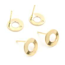 10pcs Stainless Steel Geometric Star Moon Earring Stud Earring Posts Connector For DIY Earring Jewelry Making Supplies - Earring Studs - View 4