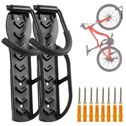  Gancho Montar Bicicleta Pared Soporte Lateral Plegable 2pzs Vmingo Mexico