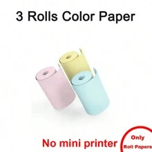 GOTOOGO Mini Thermal Printer, Portable Inkless Printer, Compact Pocket Printer, Compatible With IOS And Android, For Printing Photos, Diaries, DIY Works, Children's Electronics, Fujifilm Cameras, Children's Cameras, Film Cameras - Multicolor - View 19