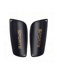 2 件装足球护腿板运动护胫板加厚双层插入式护脚板