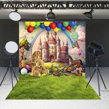Photographic Background Panel Scenery Fabric Children's Day Toys Sublimated - FDCRI0021 - 查看 2