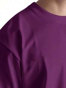 Bart Nevermind Basic T-Shirt 100% Cotton Shirt GPJ1 - 紫色 - 查看 3