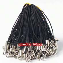 100pcs Lanyards With Lobster Clasp, Key Chains & Keyring Pendant Accessories - 100PCS - View 10