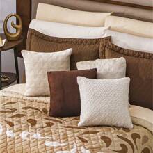 EDREDON LIGERO DOBLE VISTA ESTAMPADO, Colchas Concord - CASTAÑA - Ver 2