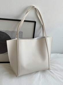 极简主义单肩托特包，大容量，轻便，便携，商务休闲，适合女性日常使用约会礼物女士复古图案托特包，大容量单肩包，时尚工作包，时尚商务休闲女士包，非常适合办公室，商务和工作，老钱风格女包书包，返校背包，书包，返校背包，适合少女女大学生，非常适合返校，大学，初中，高中，开学第一天