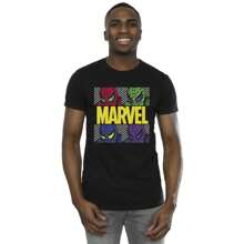 Marvel Mens Spider-Man Pop Art T-Shirt (Black)