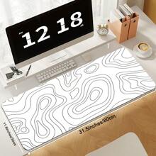Đường nét hình học mới Phong cảnh đẹp dễ thương Miếng lót chuột cao su chất lượng cao Phụ kiện máy tính Bàn phím Chuột Thảm phổ biến Thảm trải bàn Thảm trải sàn Quà tặng cho mọi người gửi cho bạn bè nam và nữ - màu đen - Xem 11