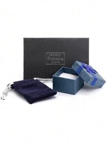 OHMMHO 1只復古典雅的男戒,鑲有天然瑪瑙石和925純銀,女士的925純銀珠寶 - 彩色 - 查看 9