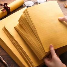 Giấy Kraft A4, Giấy viết thư, Giấy viết nháp, Giấy vẽ trắng, Đồ dùng học tập & văn phòng, 10 tờ/20 tờ/40 tờ - Nhiều màu - Xem 1