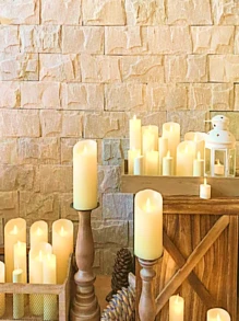 1Pc, Swinging 3D Bullet Candle Light, LED Flameless Candle Light,  Wedding Party Birthday Scene Decoration, Indoor And Outdoor Decoration ,Halloween Decoration (NO Battery),Room Decor,Gifts