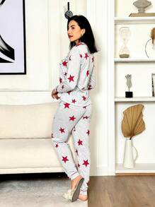 Maternity Sleepwear - Light Grey - View 2