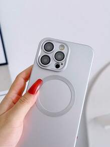 Iphone 16 磁性手机壳兼容 iPhone 15/15Pro/15Plus/15Promax - 銀色 - 查看 3