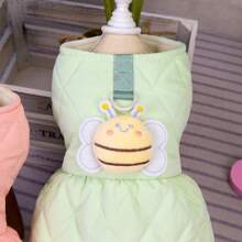 24 件蜜蜂连衣裙，宠物衣服，猫夹克，狗腿连衣裙，秋冬新品，动物服装，小宠服饰，开衫连衣裙，百搭狗衣服，宠物用品，热销新品，保暖装，蜜蜂棉服，牵引锁连衣裙，欧美热销，英伦风动物服装，狗衣服，四腿服装 - 綠色 - 查看 5