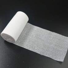 1 件万圣节服装恐怖妆容带假绷带伤口流血绷带装饰道具，圣诞节 - 白色 - 查看 5