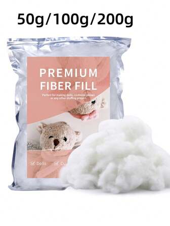 Polyester Filling, Soft Plush Hook & Loop Fastener Stuffed Toys Filler