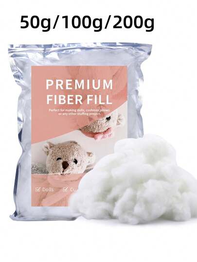 Polyester Filling, Soft Plush Hook & Loop Fastener Stuffed Toys Filler